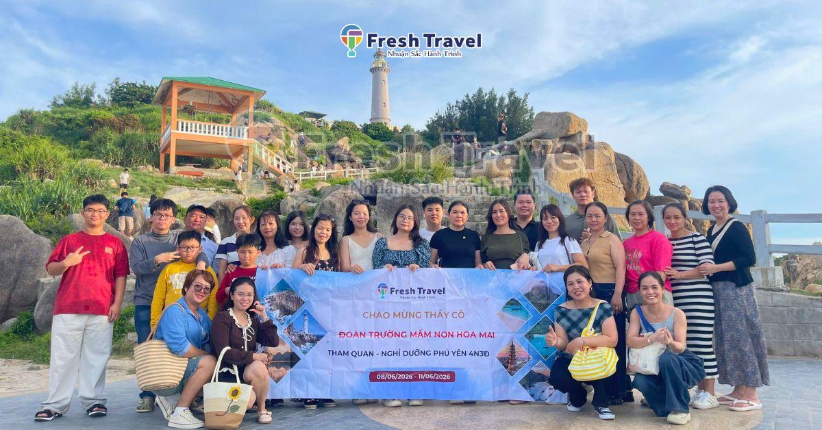 Đoàn Phú Yên - [08/06/2026] - Tour khách đoàn Fresh Travel