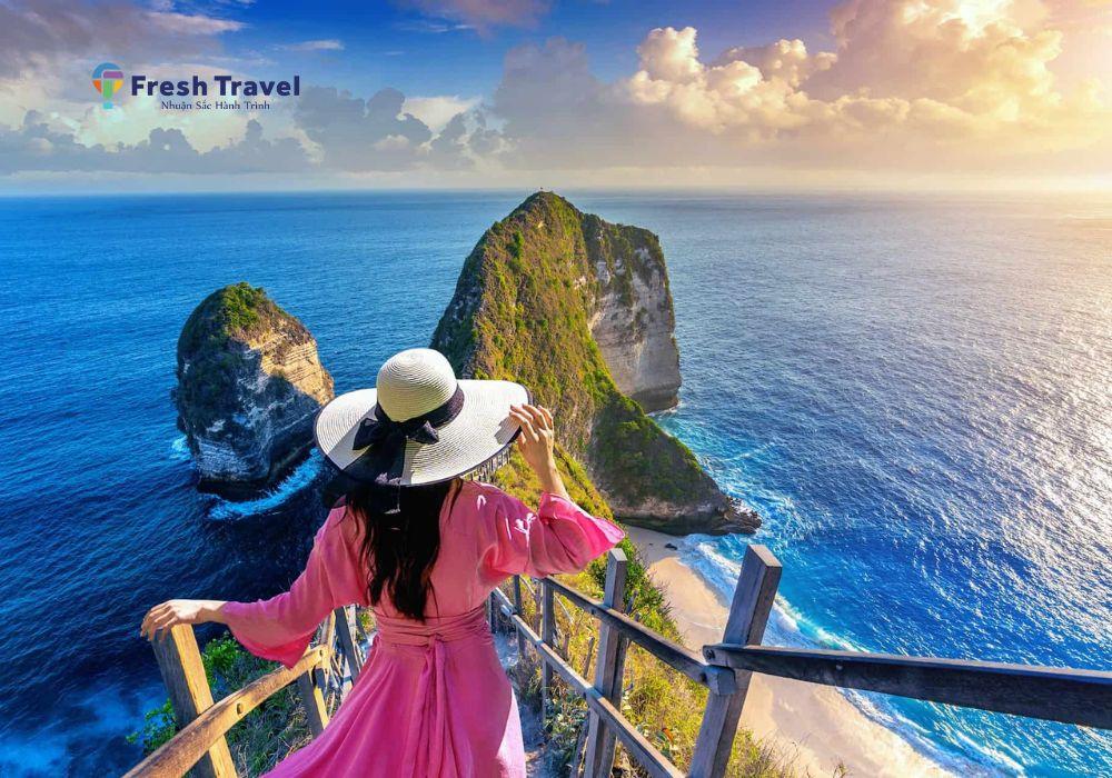 Bali: Ngắm Núi Lửa Batur - Làng Penglipuran - Trải Nghiệm Vượt Thác