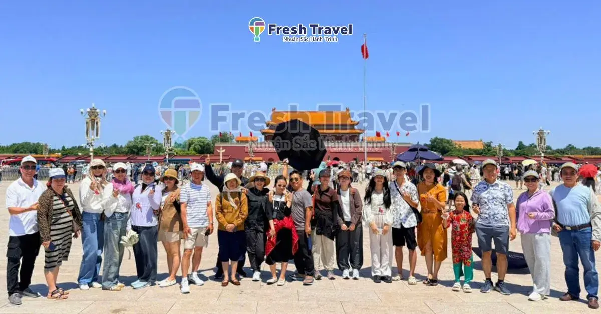 Đoàn Bắc Kinh - [16/07/2026] - Tour khách đoàn Fresh Travel