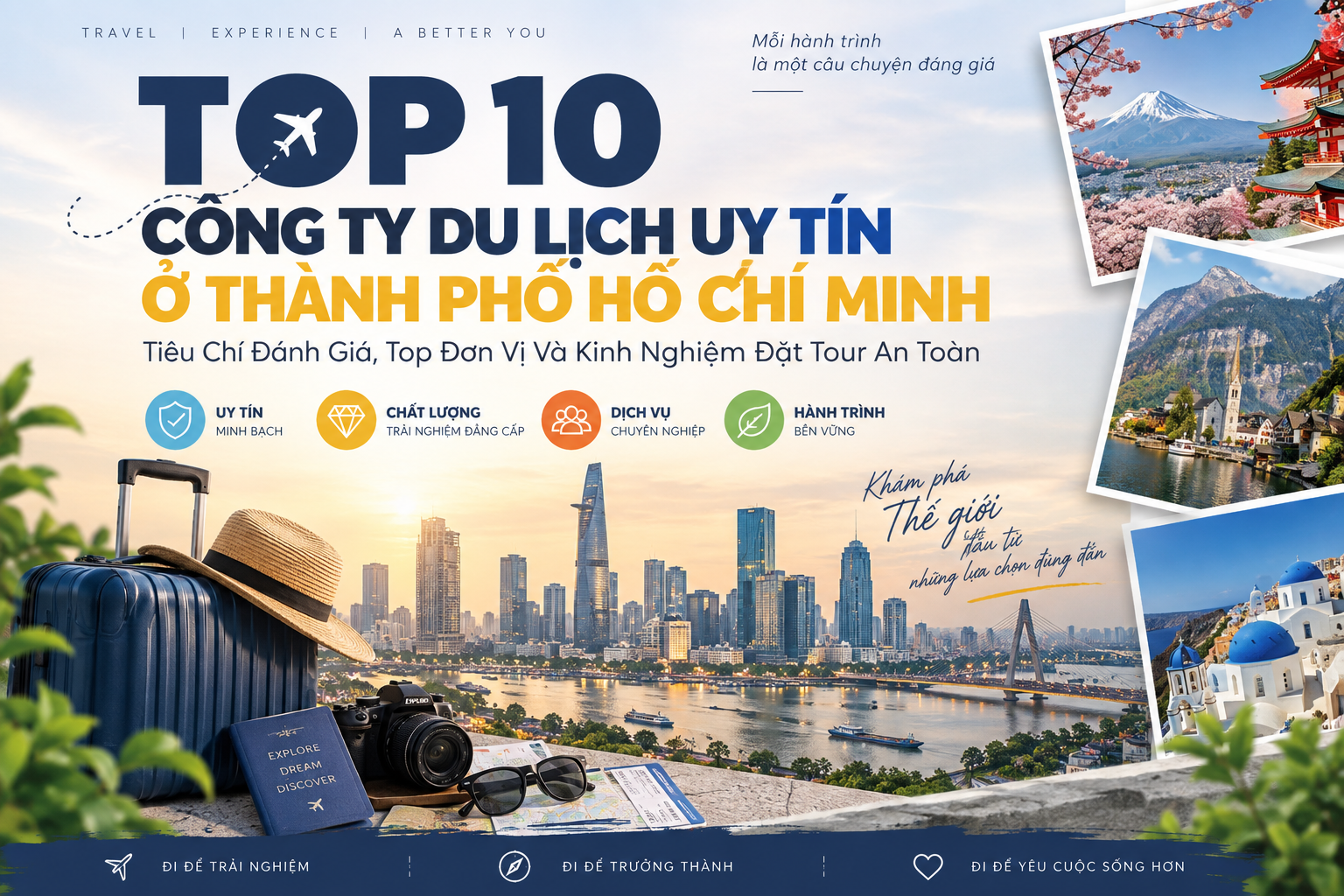 Top 10 Công Ty Du Lịch Uy Tín Ở Thành Phố Hồ Chí Minh 2026