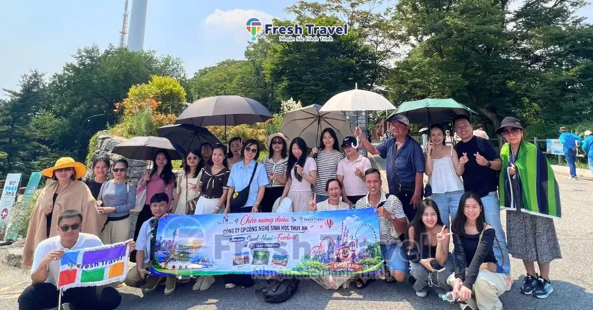 Đoàn Hàn Quốc - [25/06/2026] - Tour khách đoàn Fresh Travel