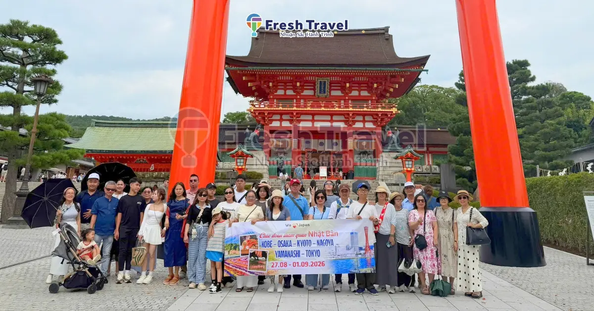 Đoàn Nhật Bản - [27/08/2026] - Tour khách đoàn Fresh Travel