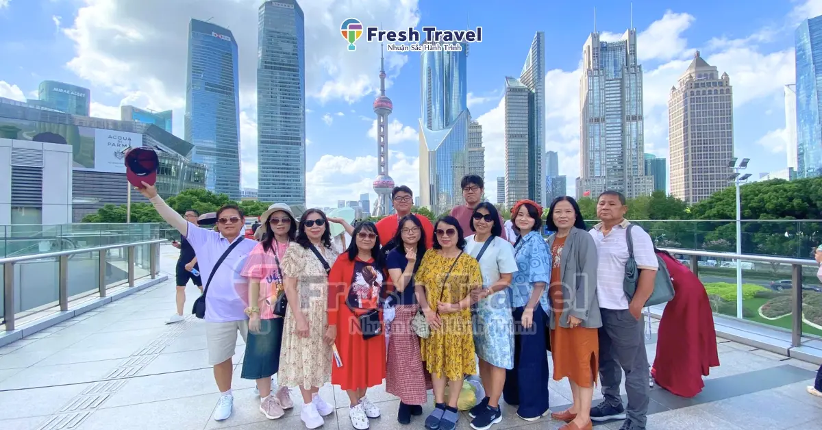 Đoàn Thượng Hải - [28/08/2026] - Tour khách đoàn Fresh Travel