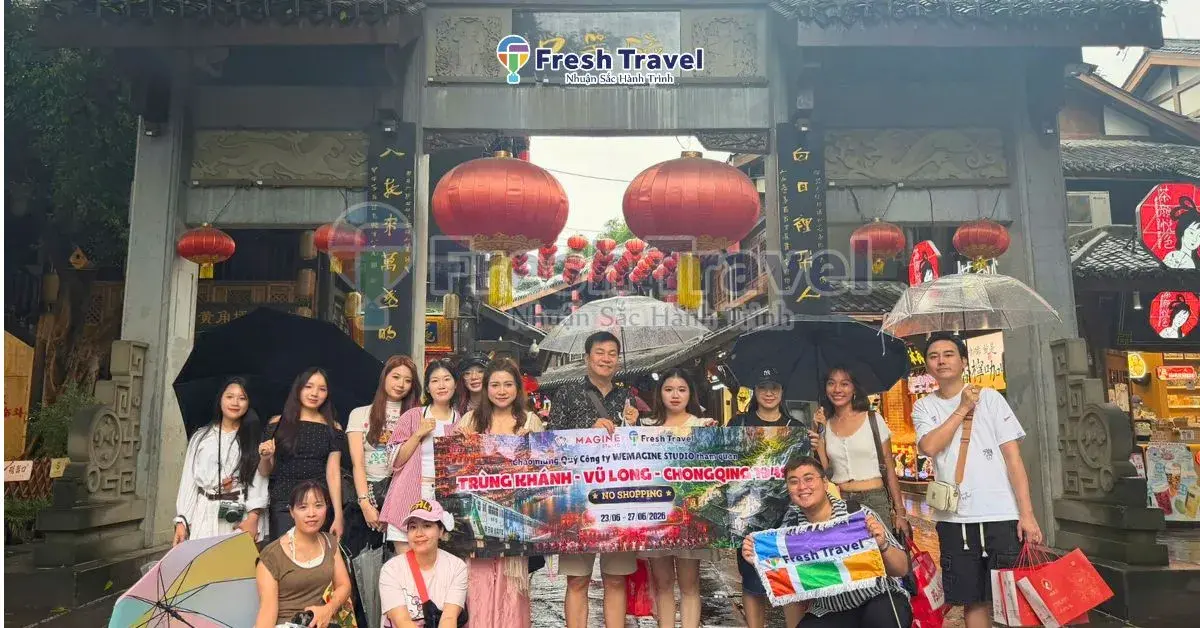 Đoàn Trùng Khánh - [23/06/2026] - Tour khách đoàn Fresh Travel